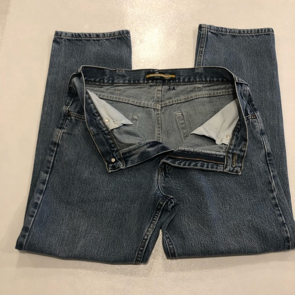 2 PAIR MEN’S LEE JEANS REG FIT STRAIGHT LEG 34x30 - Picture 4 of 7